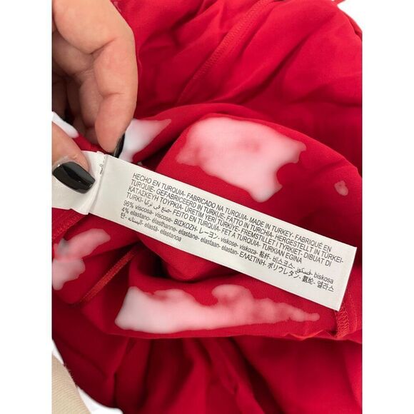 Massimo Dutti Women Jumpsuit L Large Red Halter Neck Wide Leg 6606/300 NWT - Picture 9 of 12